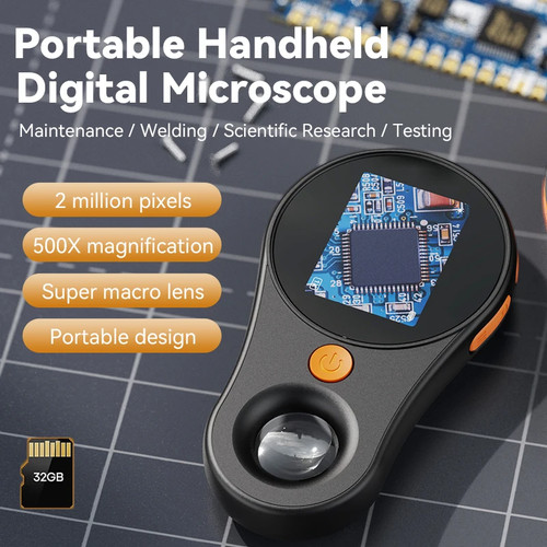 Digital microscope 500x - digital, 1080p