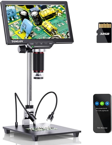 Tomlov lcd hdmi microscopio - tomlov,