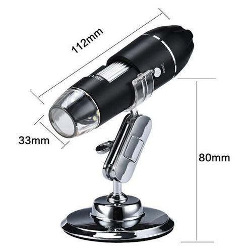 1600x 8led usb microscopio - 1600x,